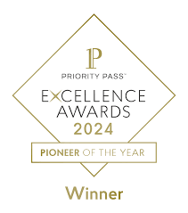 Priority Pass Excellence Awards 2024 - Pioneer of the year - Winner